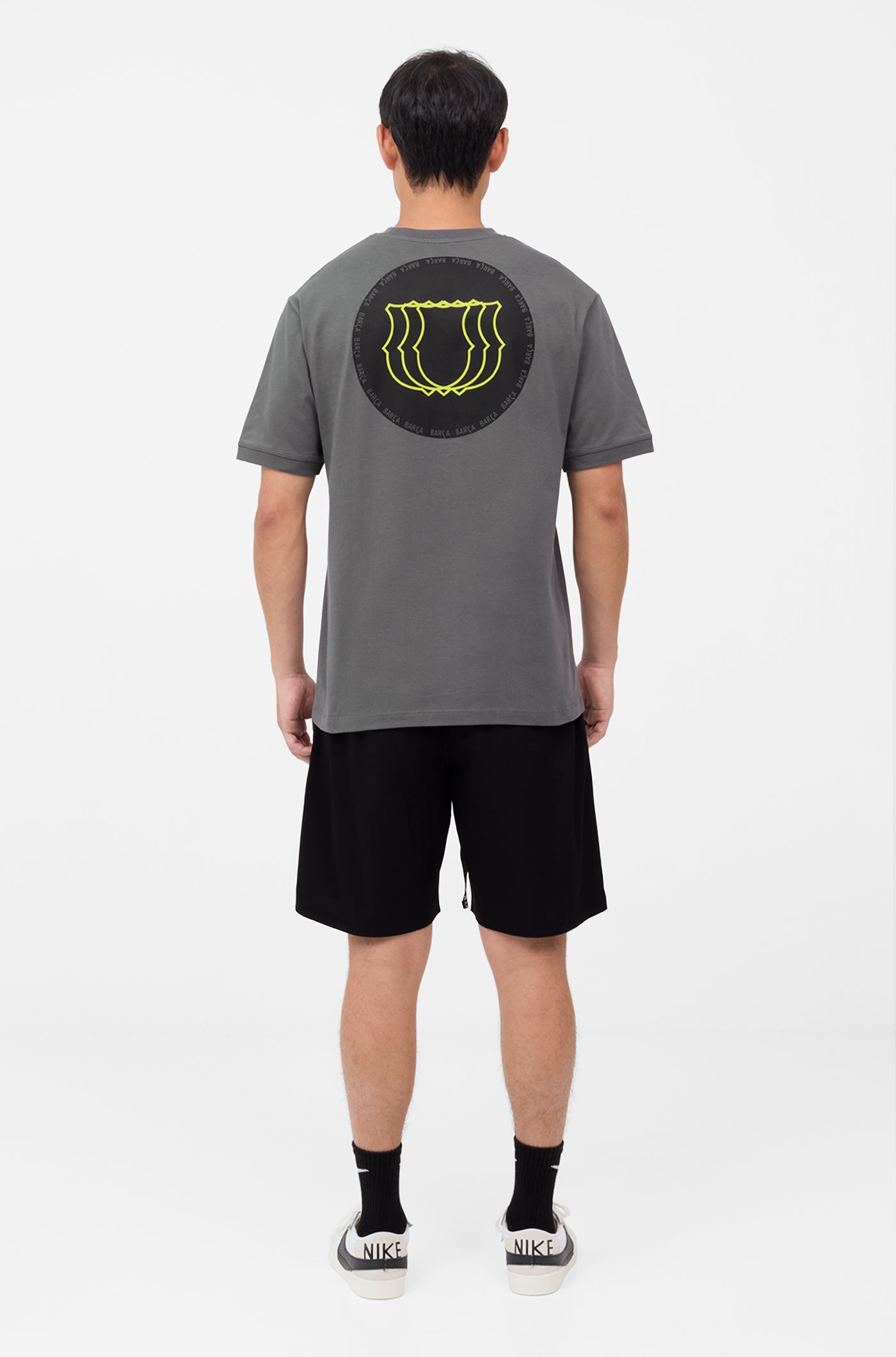 T-shirt gris Barça – Numerology