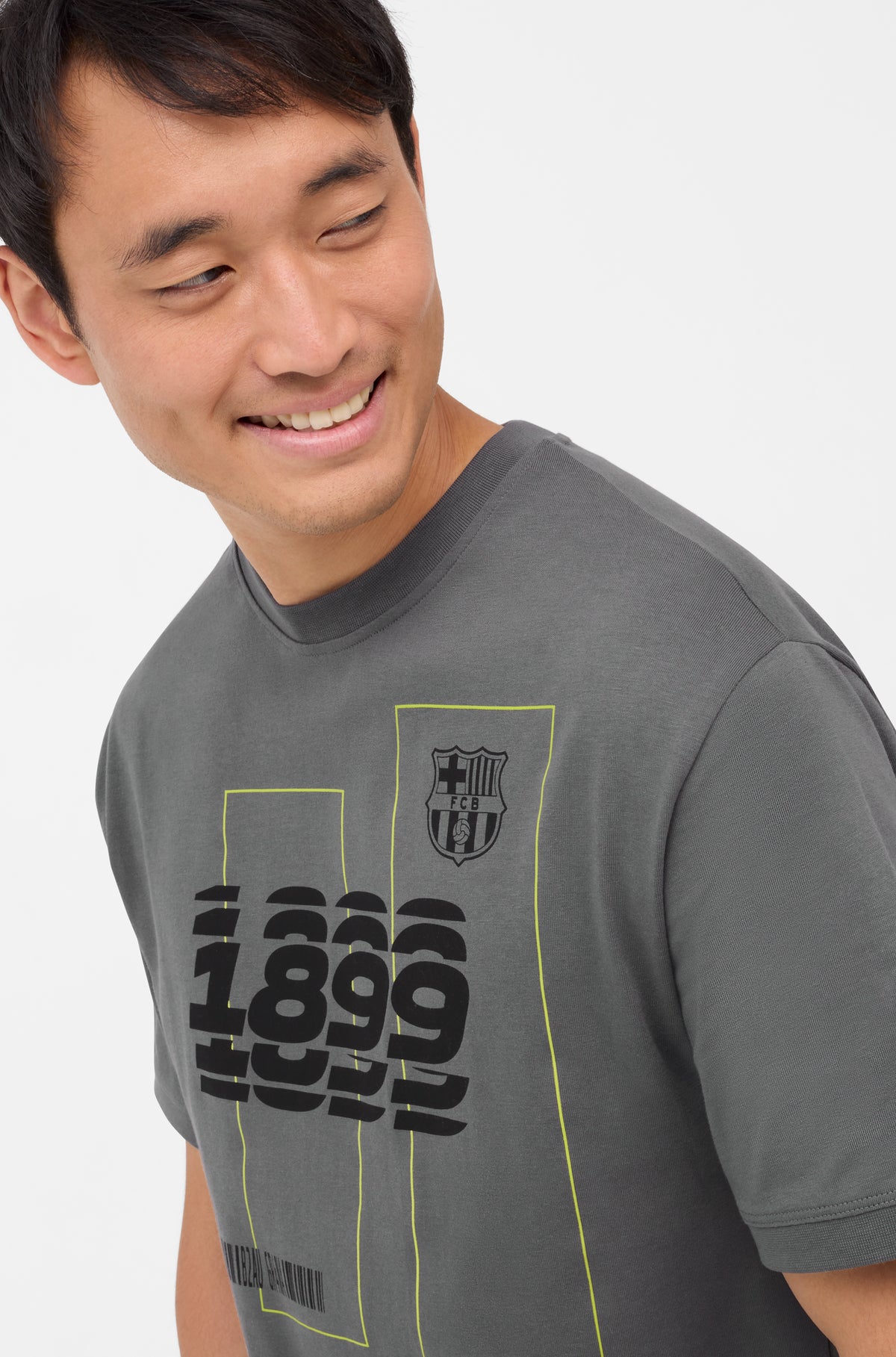Camiseta gris Barça – Numerology