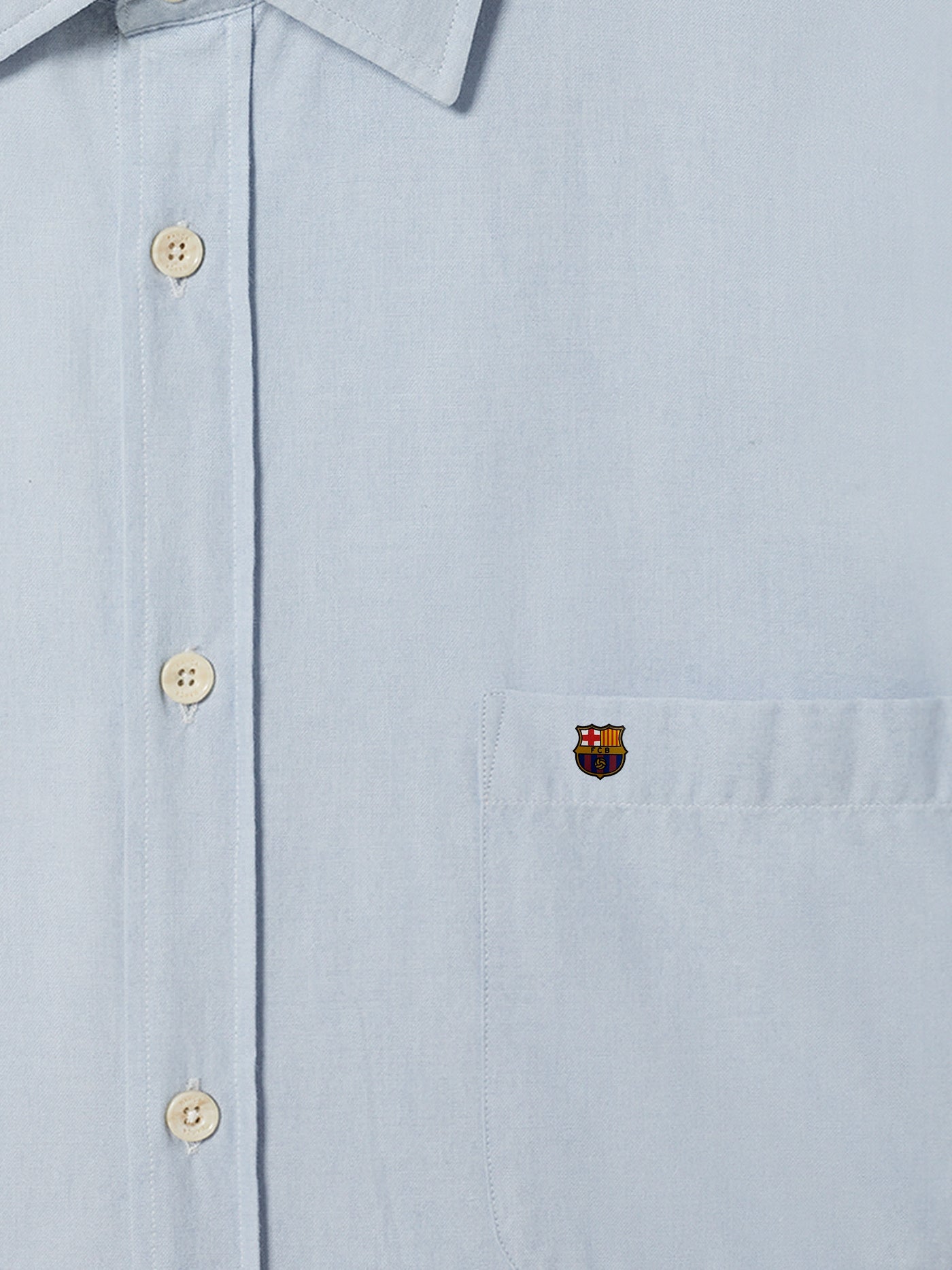 Chemise indigo unie The Club