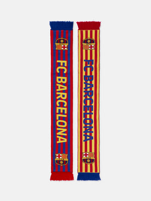 Bufanda reversible blaugrana
