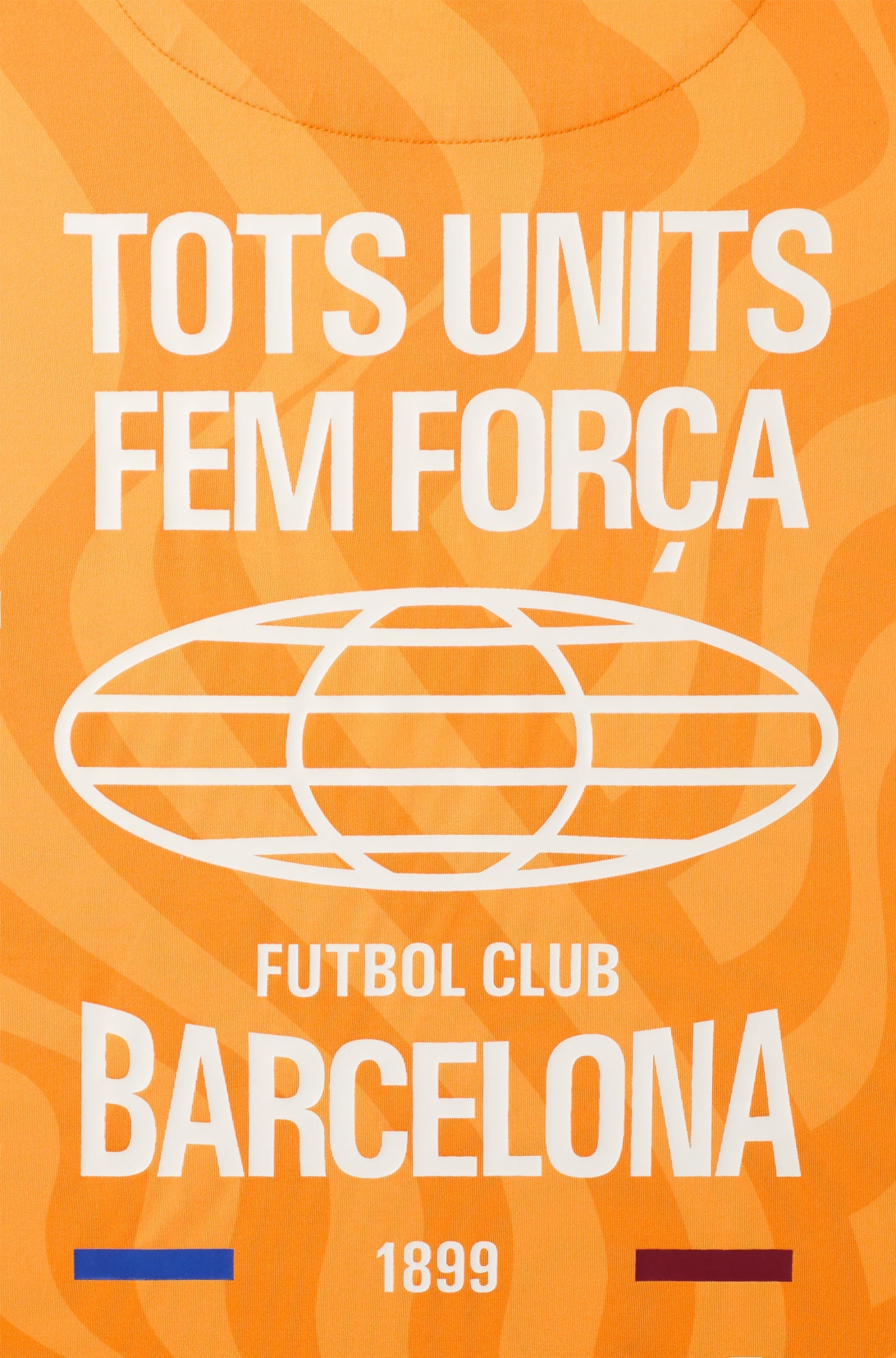 Kurzarm-T-Shirt mit Barça-Muster - Damen