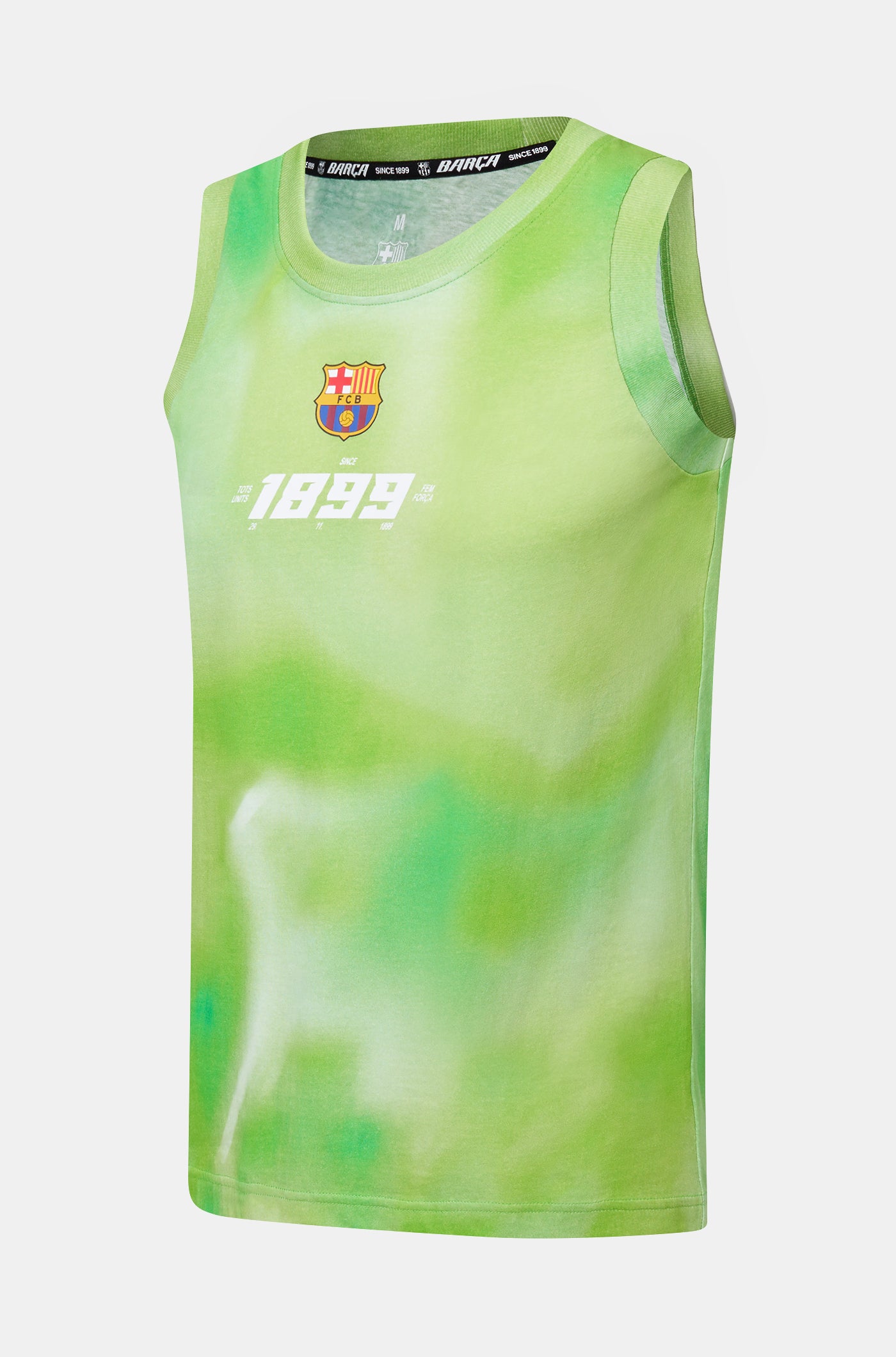 Camiseta de tirantes verde Barça