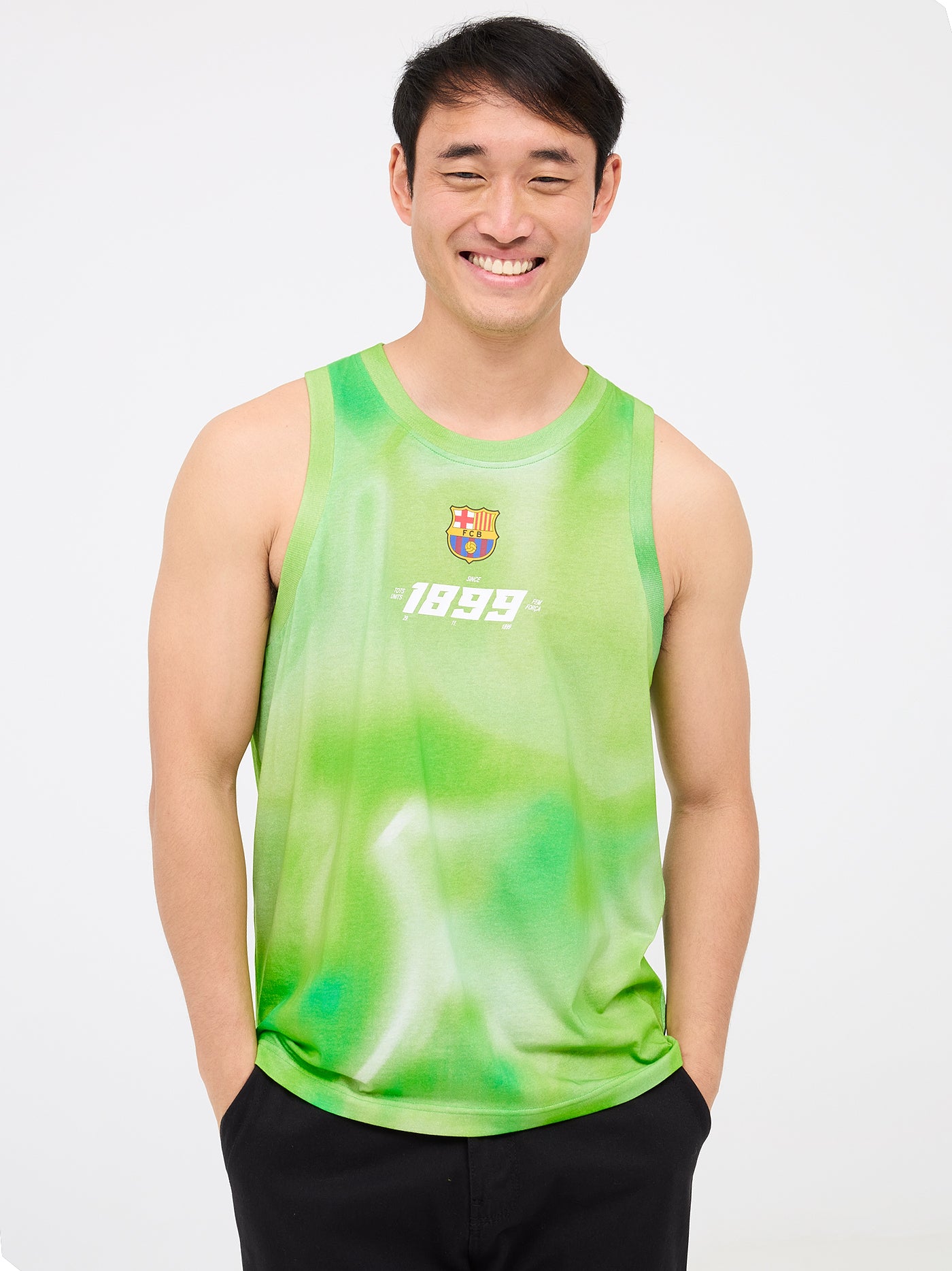 Tank top green Barça