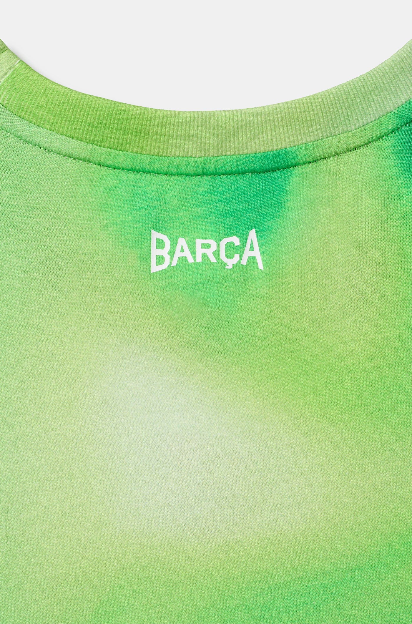 Camiseta de tirantes verde Barça