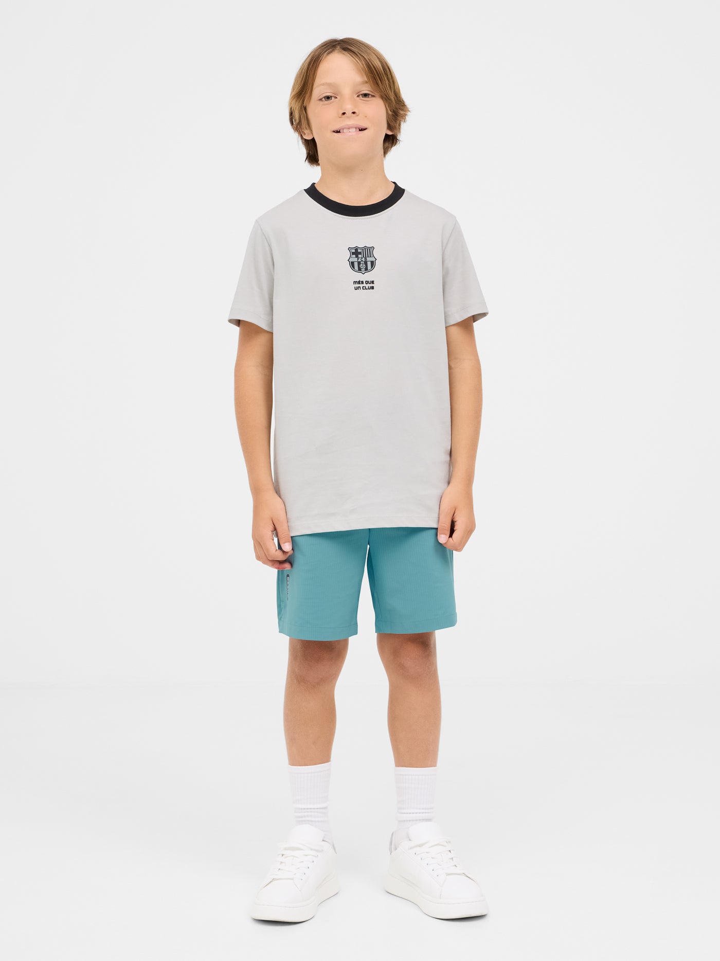 Barça-Schild-T-Shirt – Junior