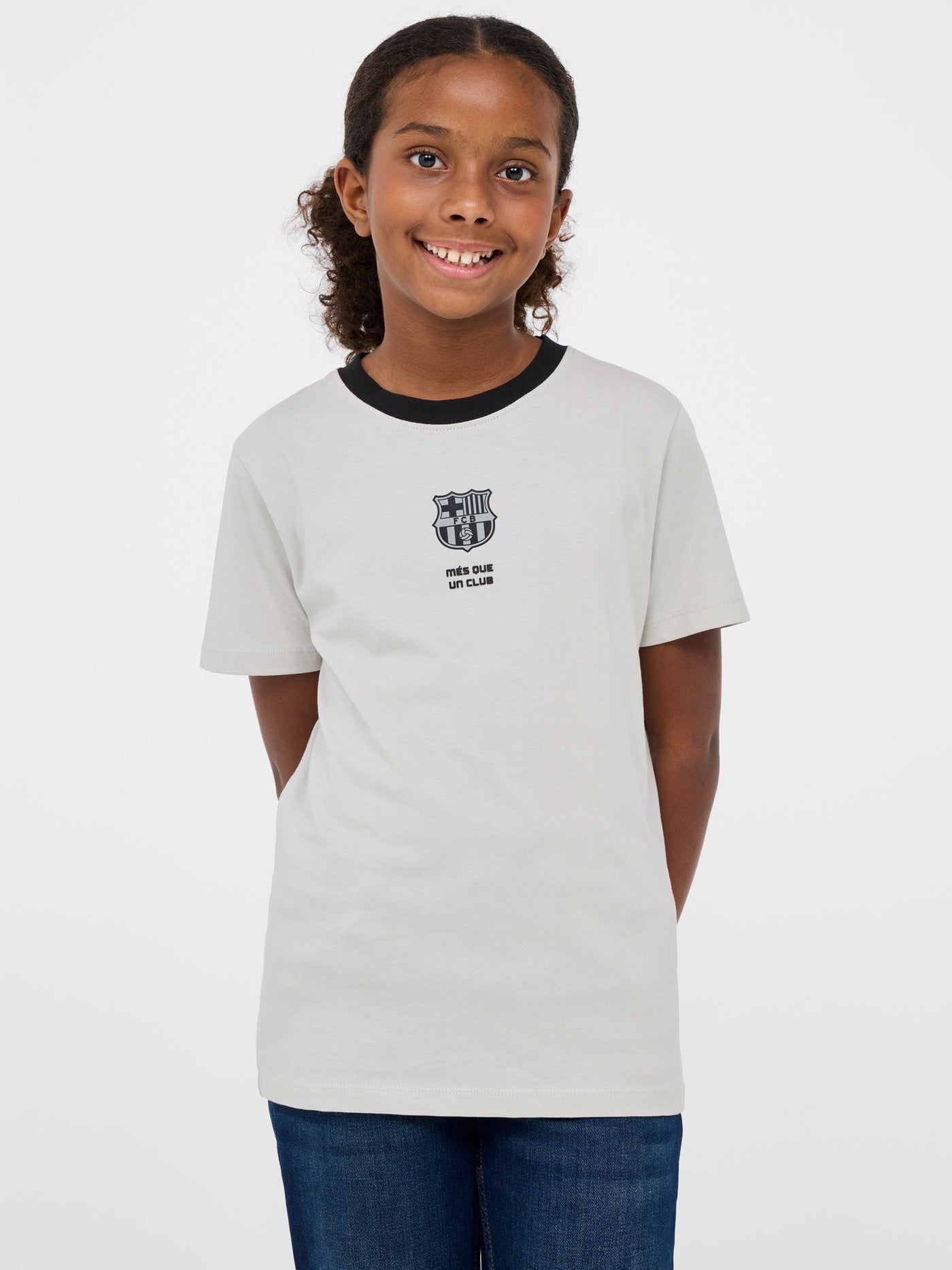 Barça-Schild-T-Shirt – Junior