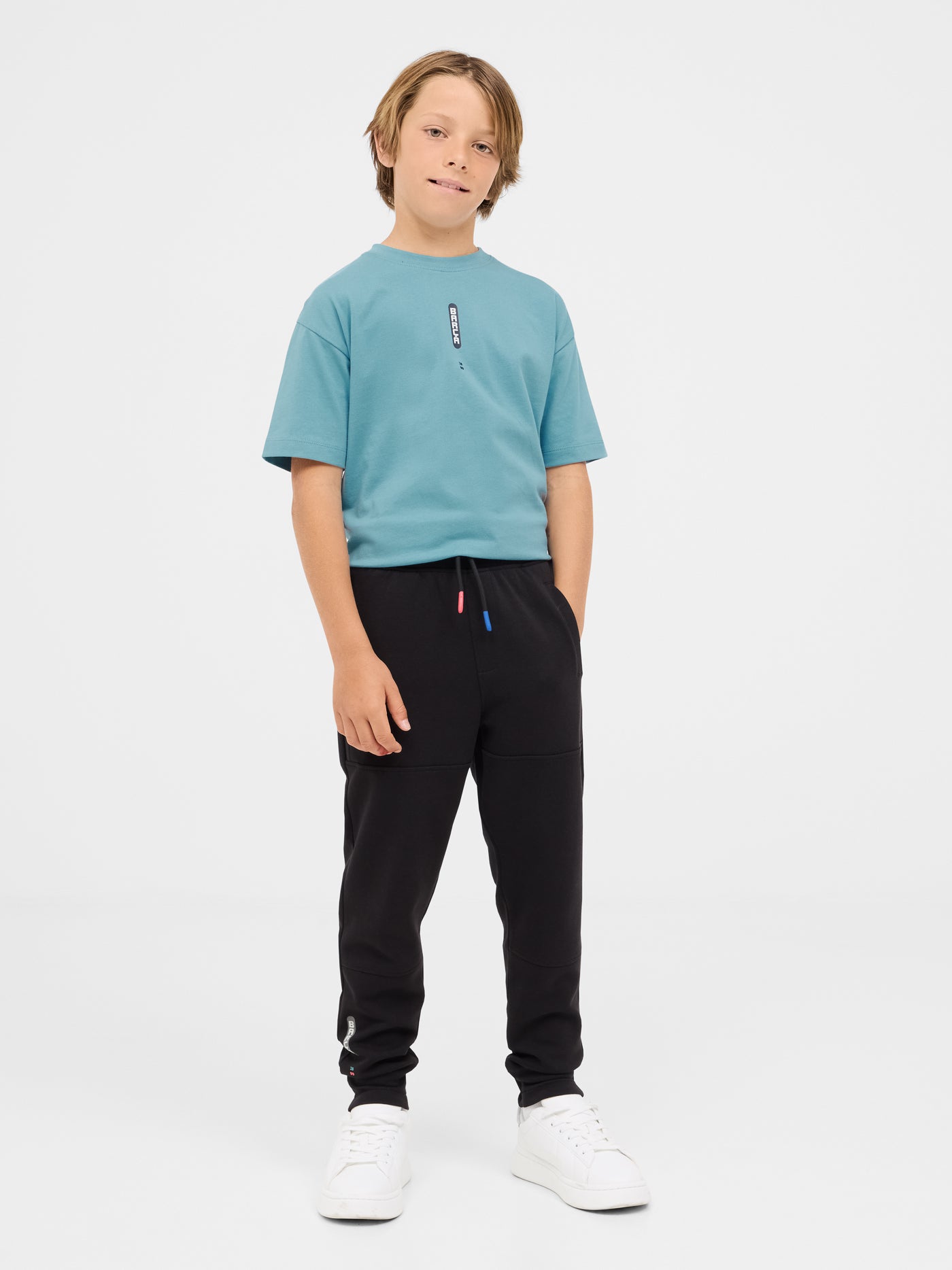 Barça lightweight black pants - Junior