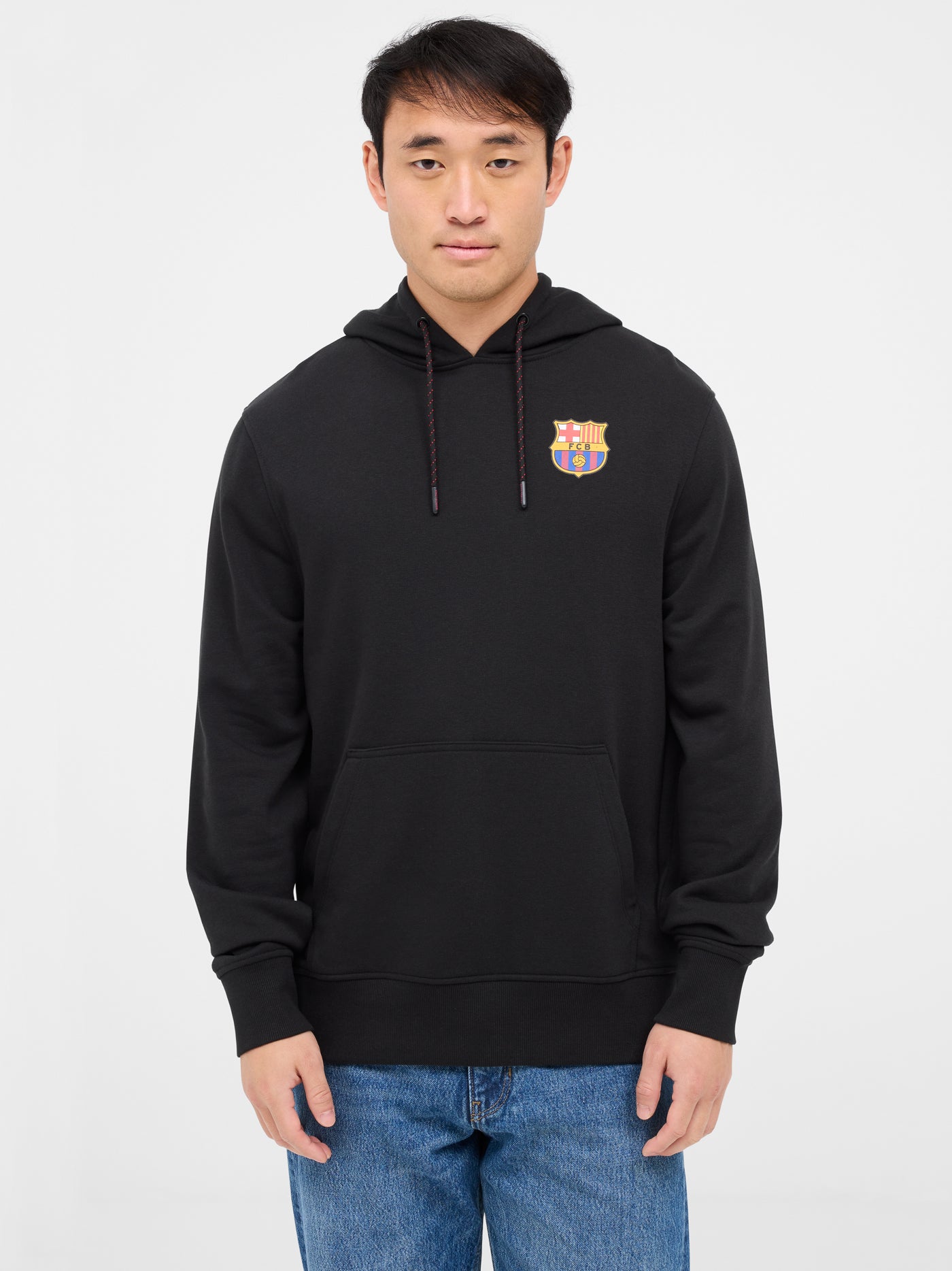 Sudadera negra trencadís Barça