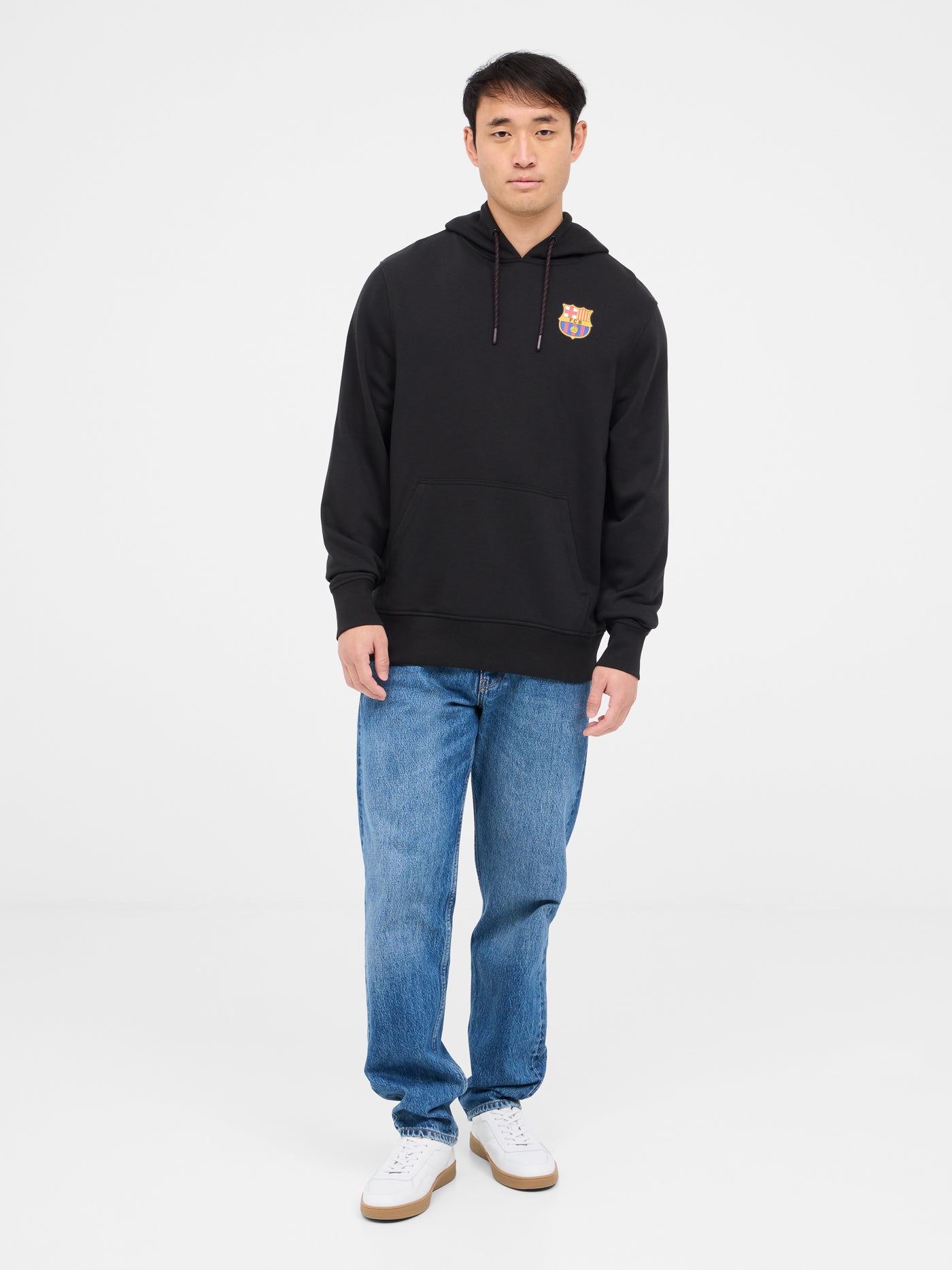 Sudadera negra trencadís Barça