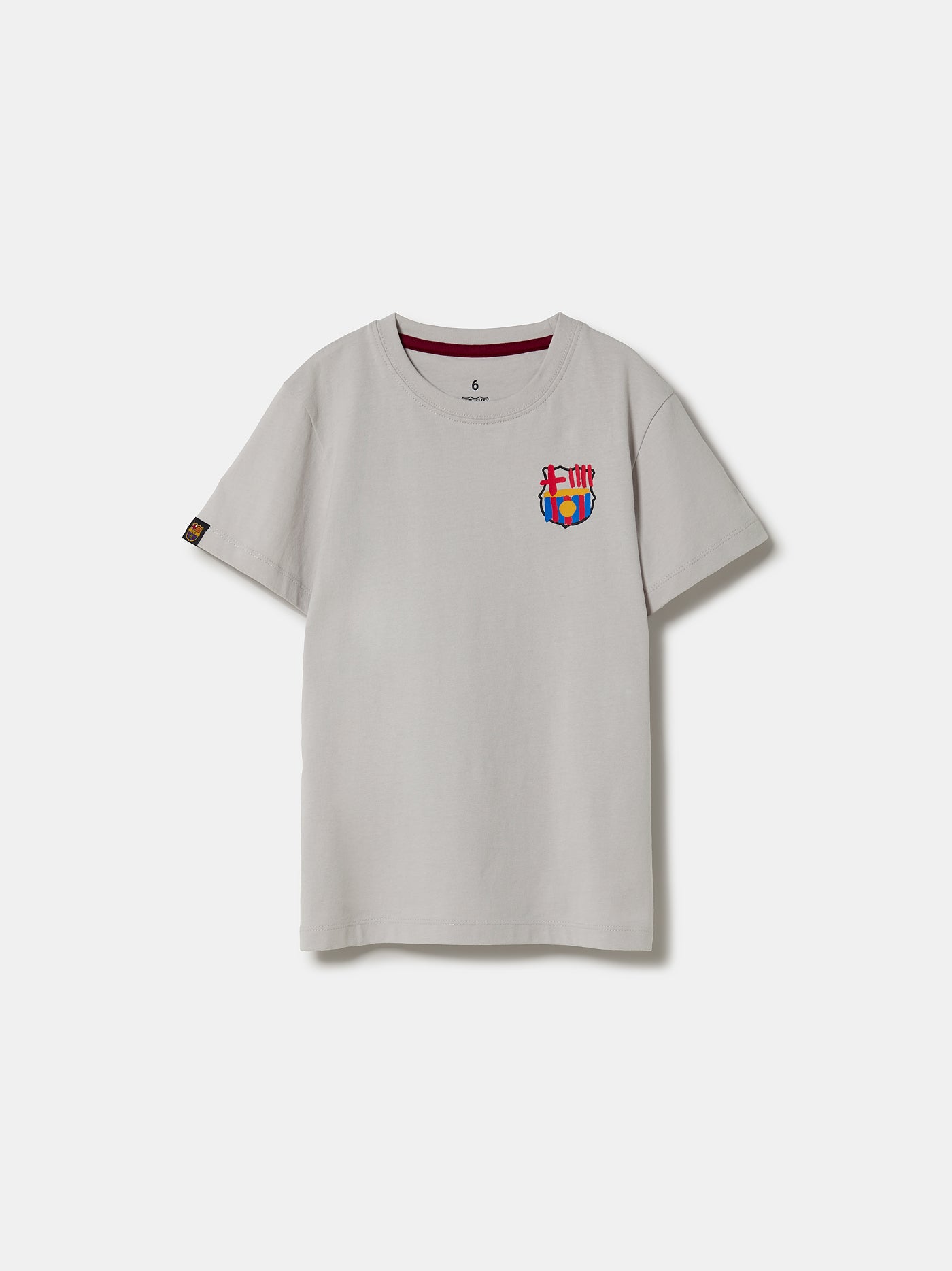 T-shirt gris Barça - Junior