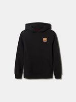 Sweat Barça trencadís noir - Junior