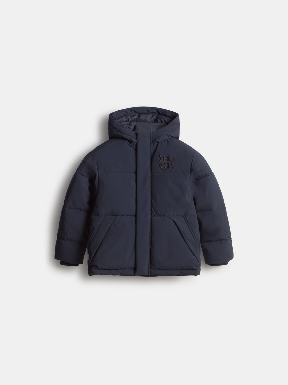 Jacket Puffer Junior Navy Core Barça