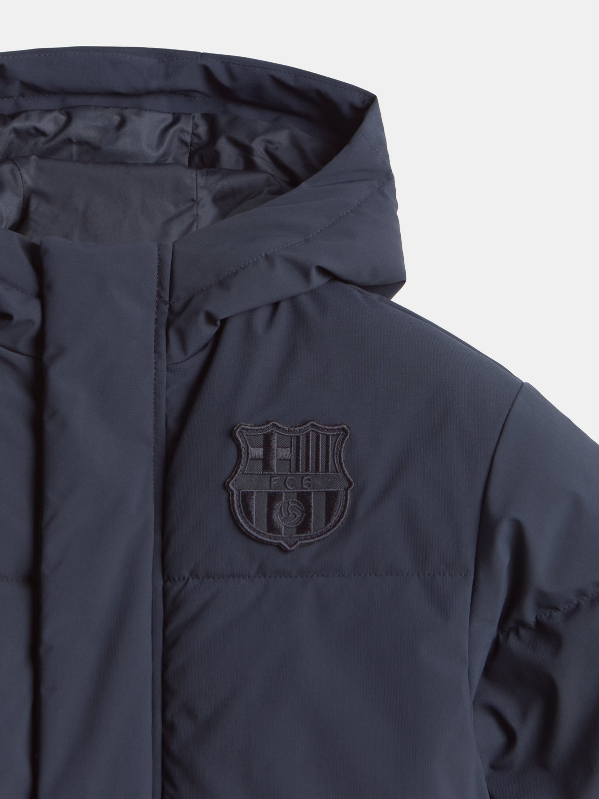 Veste matelassée Junior bleu marine Core Barça