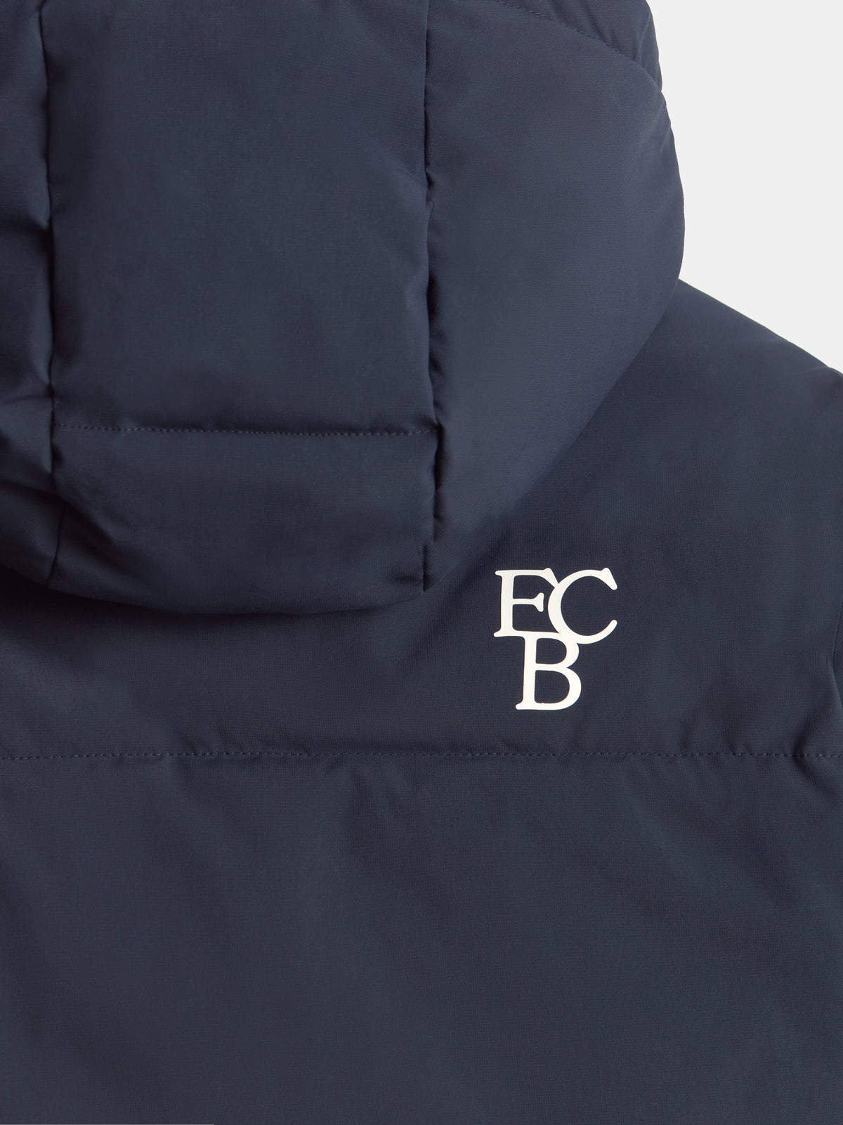 Veste matelassée Junior bleu marine Core Barça