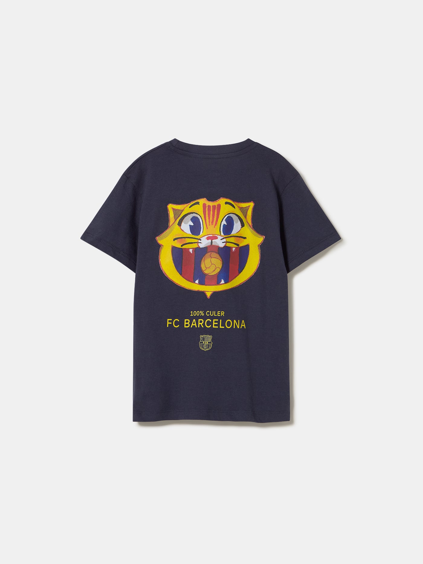 T-Shirt Enfant FC Barcelone – Mascotte CAT CULER