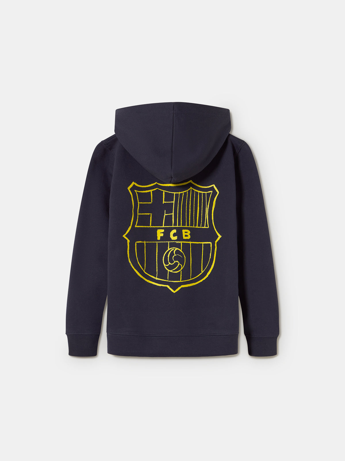 Kids’ Hoodie CAT CULER Mascot and Crest - FC Barcelona