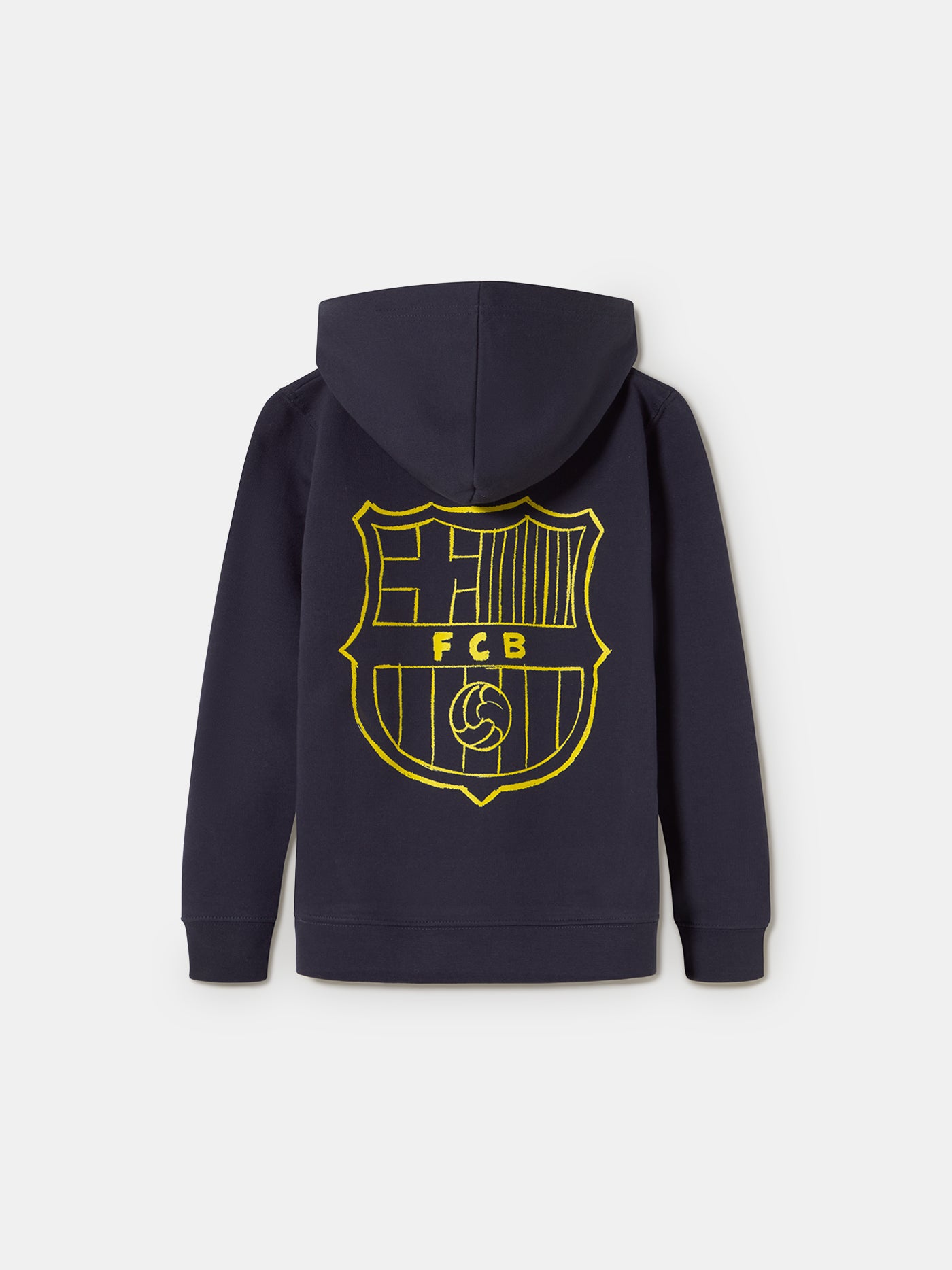 Kids’ Hoodie CAT Mascot and Crest - FC Barcelona