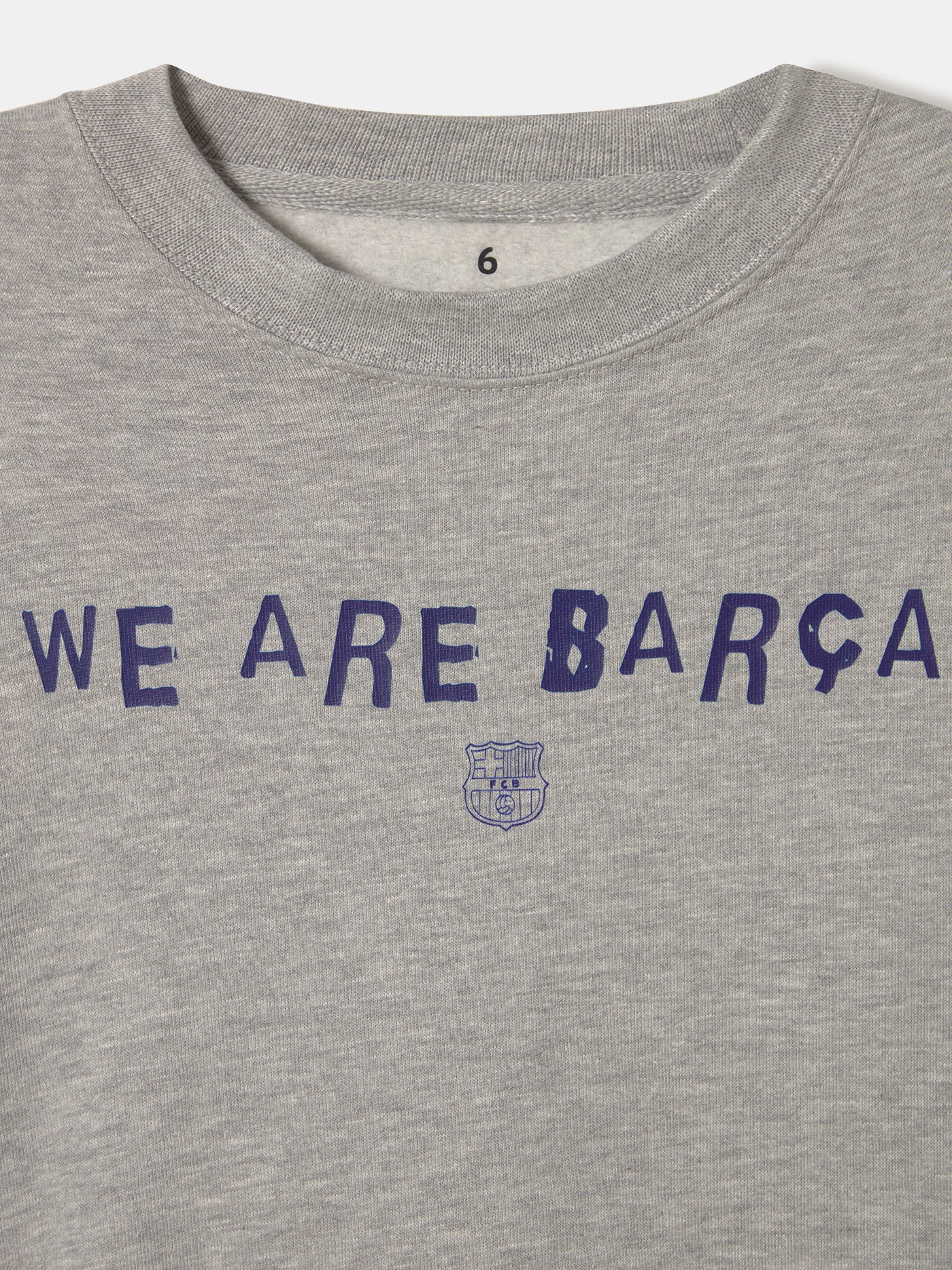 Suéter "We Are Barça" con Diseño de CAT CULER - Niño/a