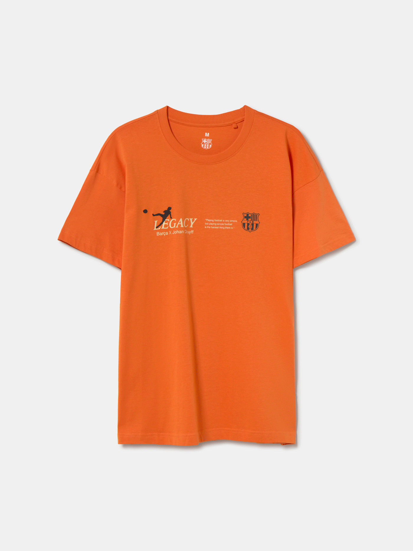 T-shirt Orange Cruyff Barça