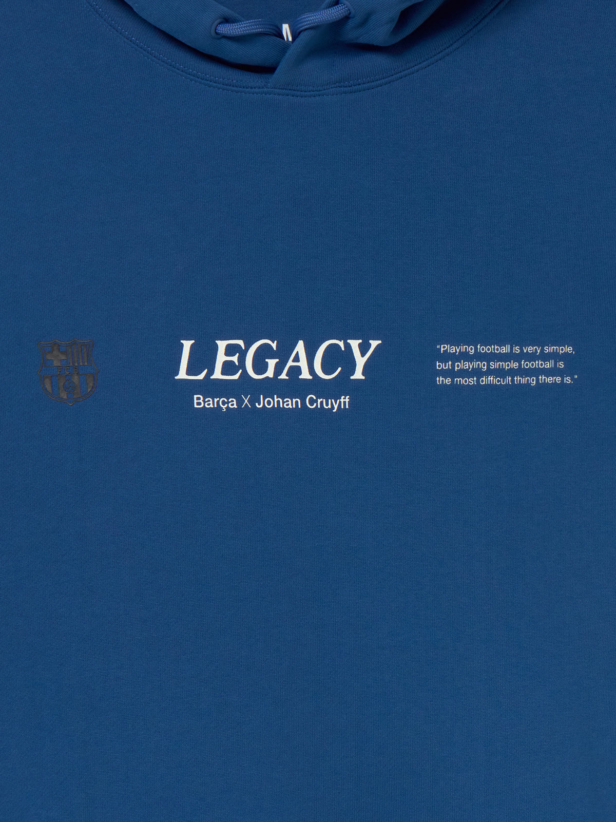 Sudadera Azul Cruyff Barça