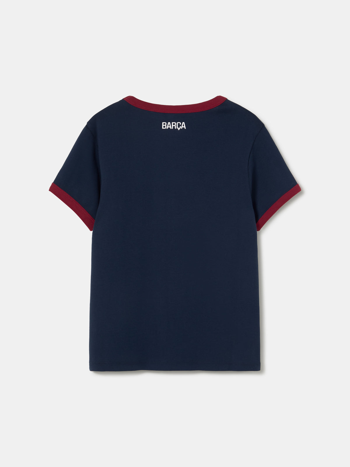 Camiseta Atemporal Azul Marino Barça - Mujer