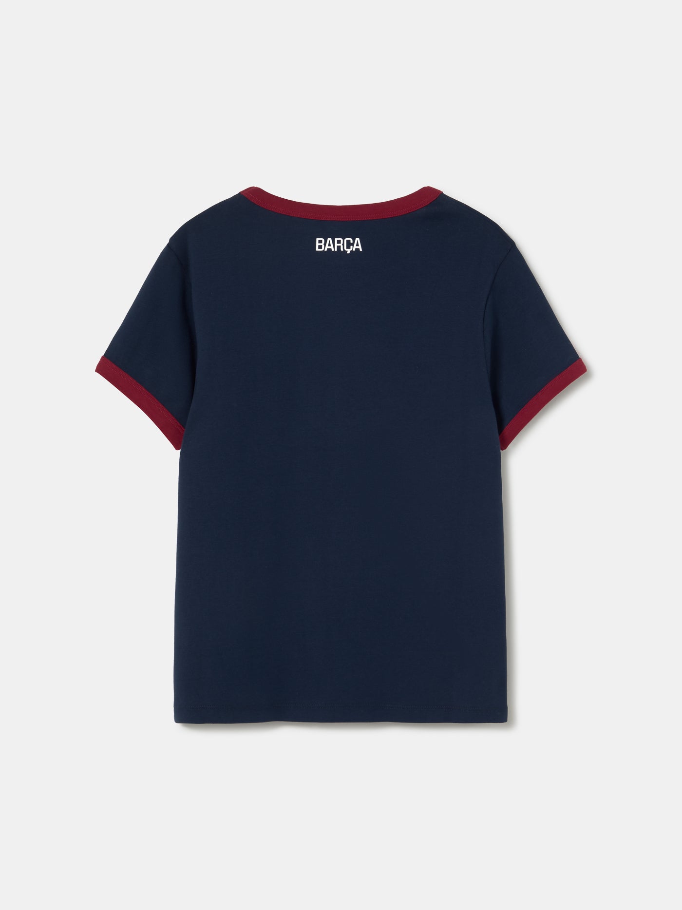 Camiseta Atemporal Azul Marino Barça - Mujer