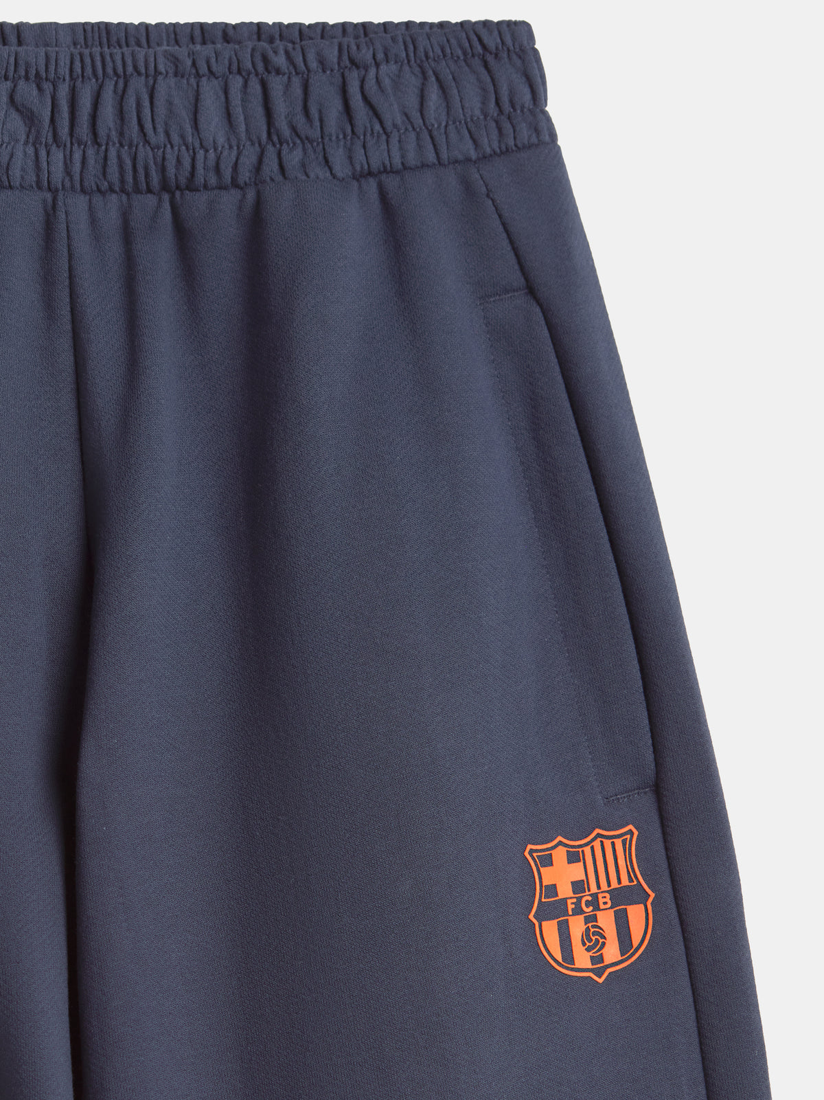 Pantalón Azul Marino Barça Essentials - Junior