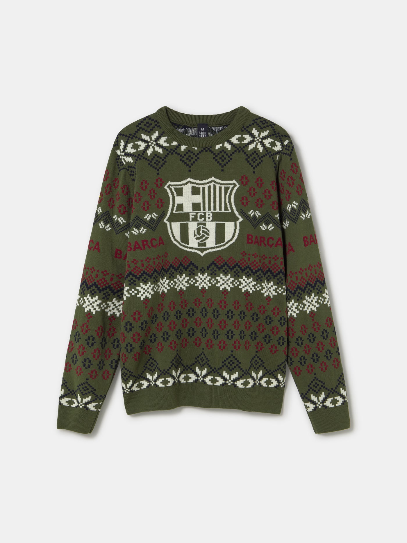 Pull de Noël Olive FC Barcelone
