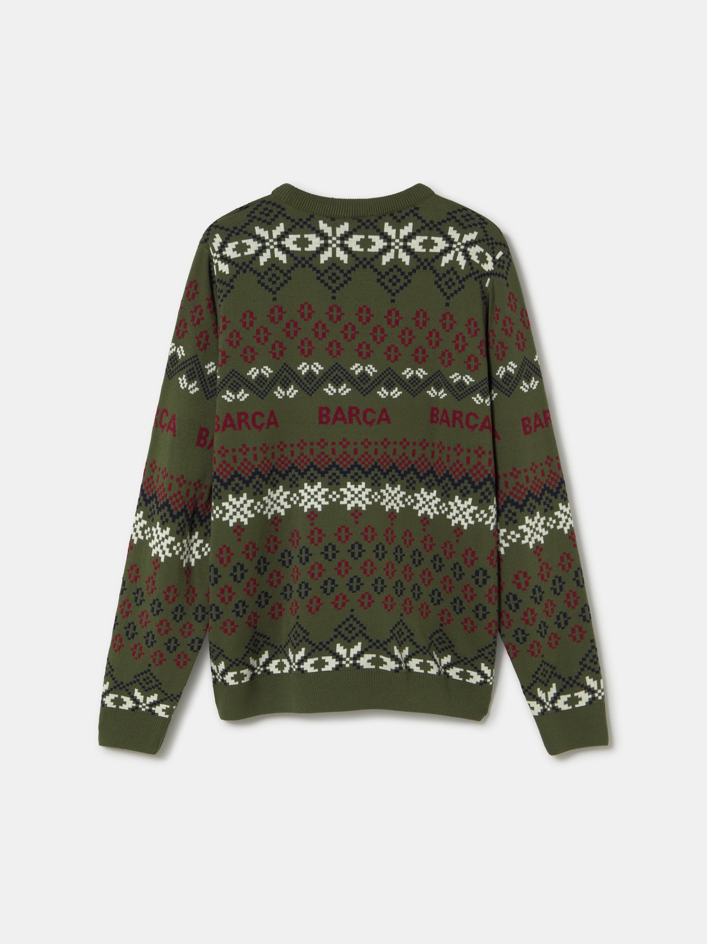 Pull de Noël Olive FC Barcelone