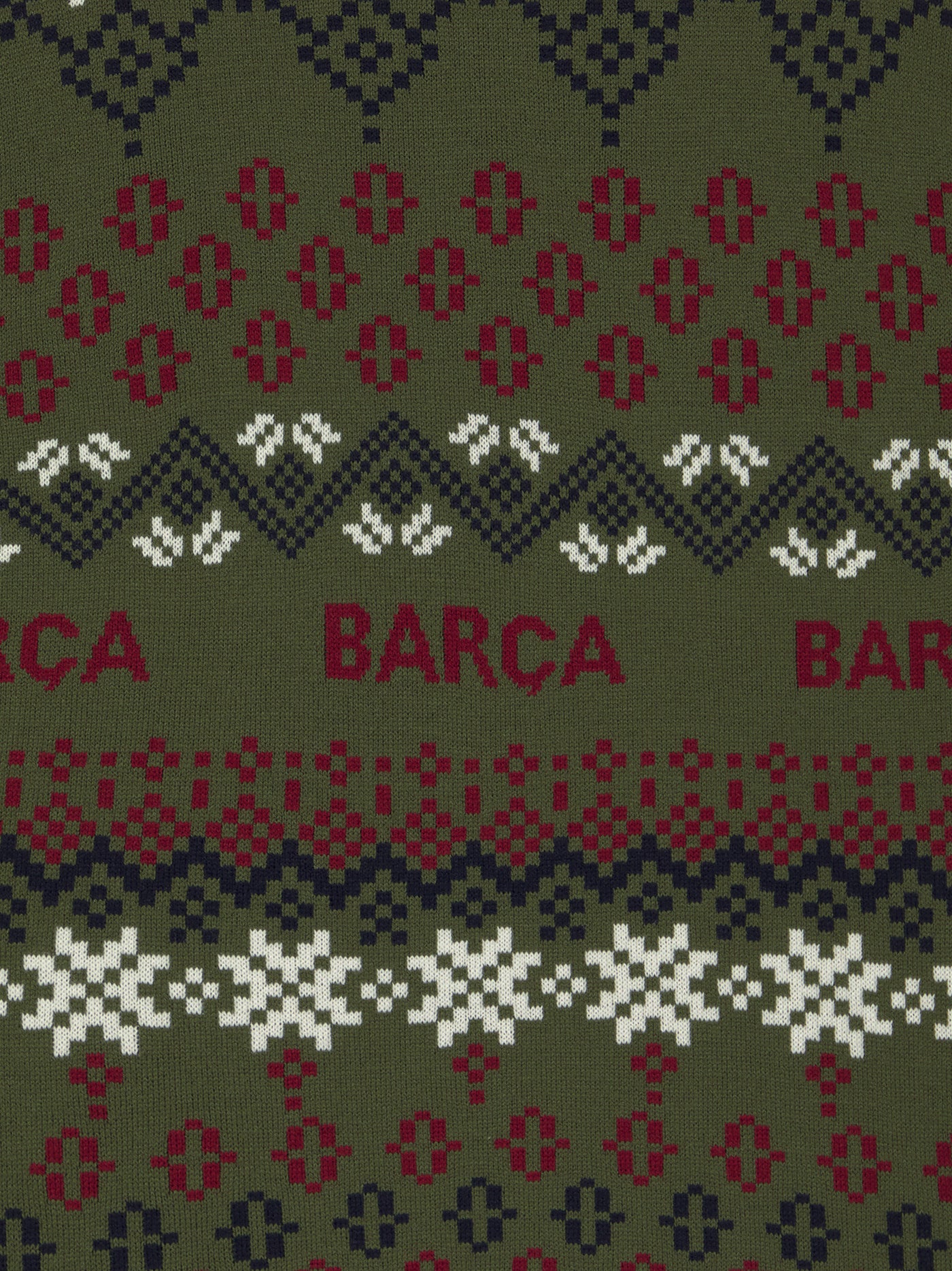 Pull de Noël Olive FC Barcelone