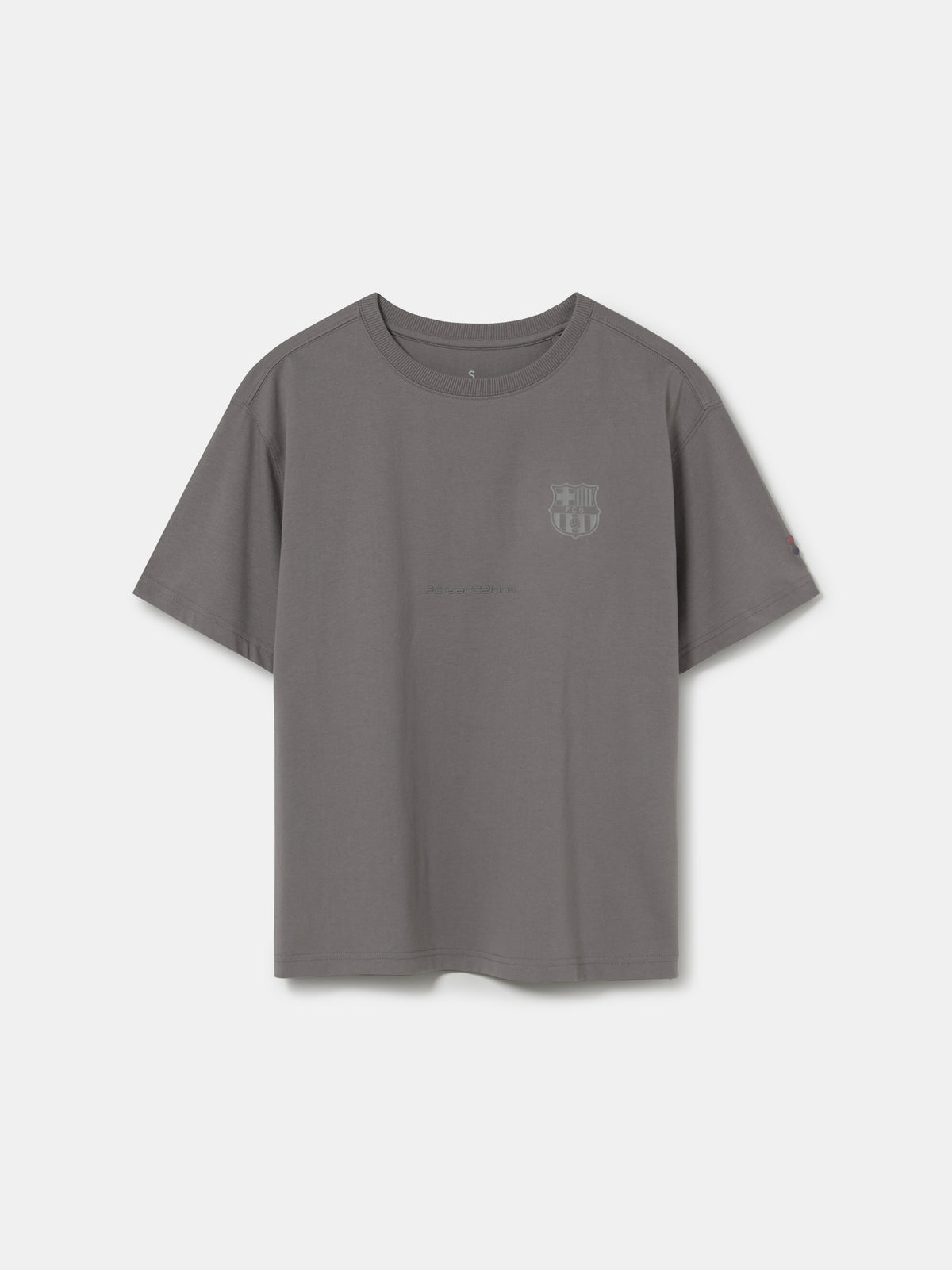 T-shirt grise Barça Organic Goals - Femme