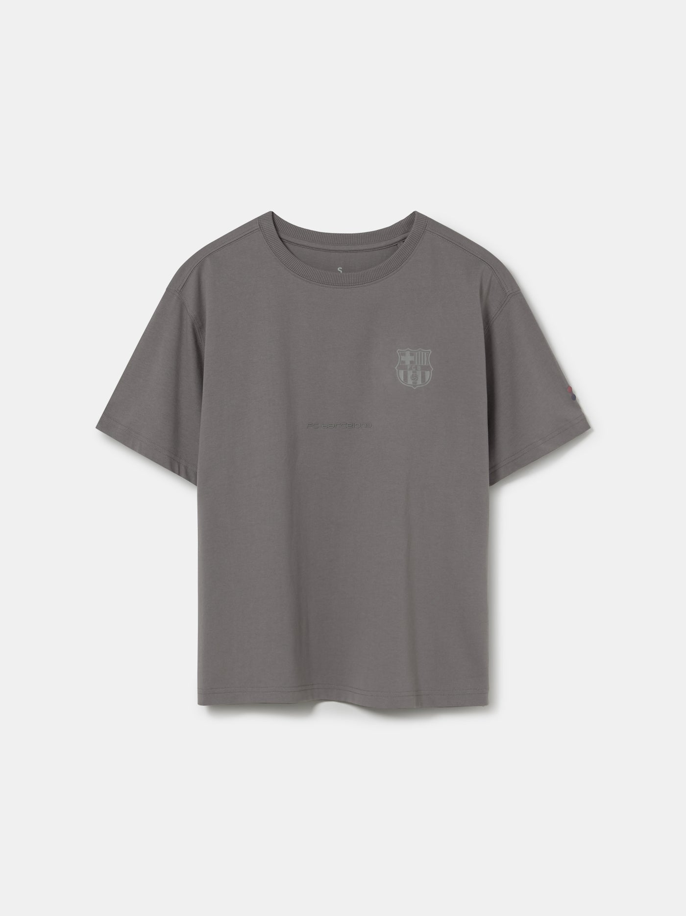 Camiseta gris Barça Organic Goals - Mujer