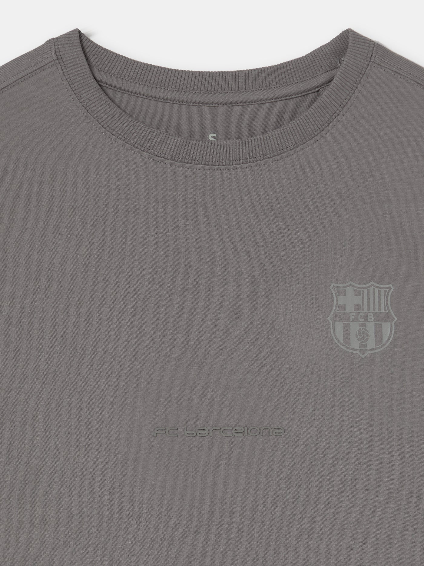 T-shirt grise Barça Organic Goals - Femme