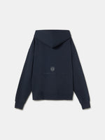 Sweat zippé bleu marine Barça Organic Goals