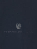 Sweat zippé bleu marine Barça Organic Goals