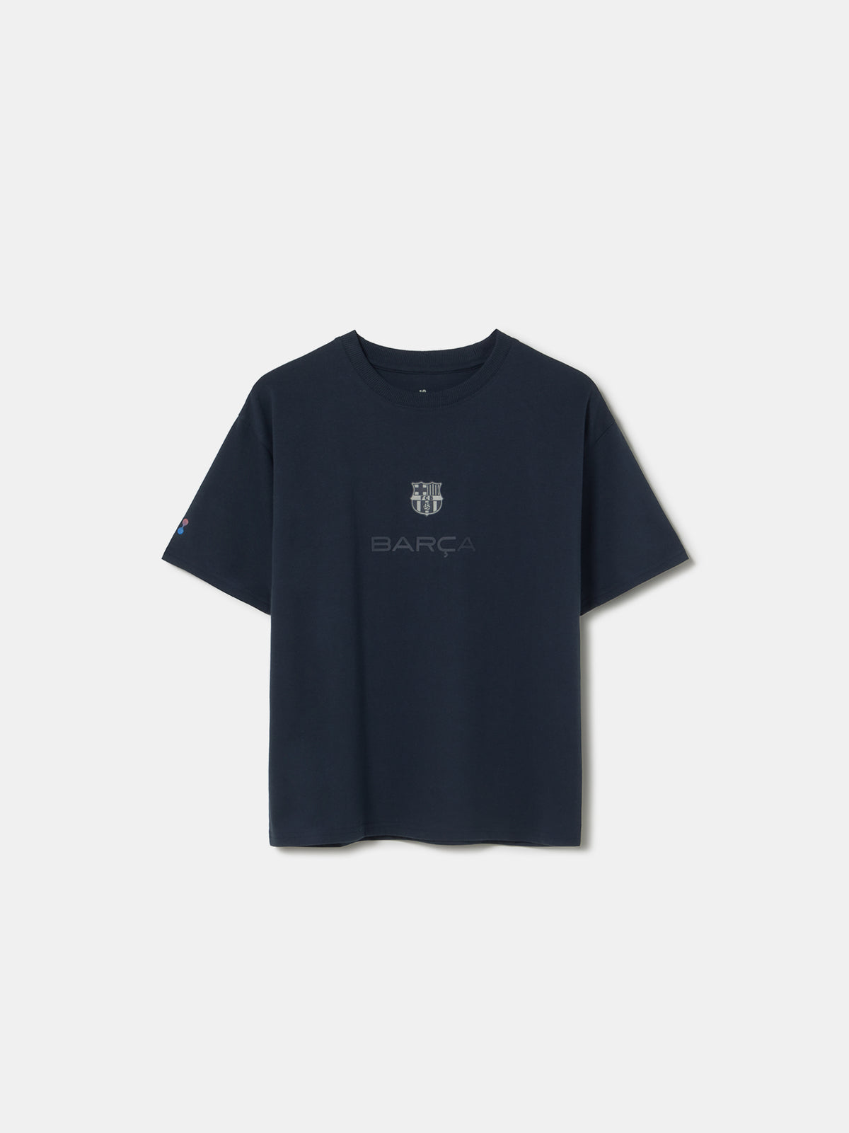 T-shirt Junior Navy Barça Organic Goals