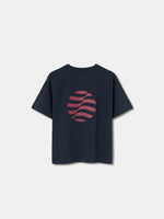 T-shirt Junior Navy Barça Organic Goals