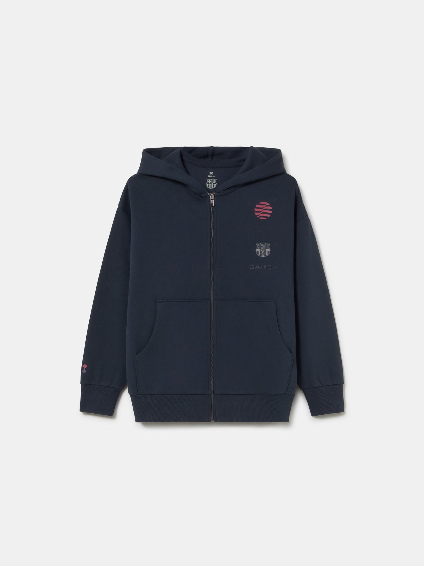 FC Barcelona Organic Edit Zip Hoodie – Junior – Barça Official Store