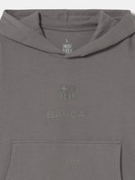 Hoodie Grey Barça Organic Goals - Women