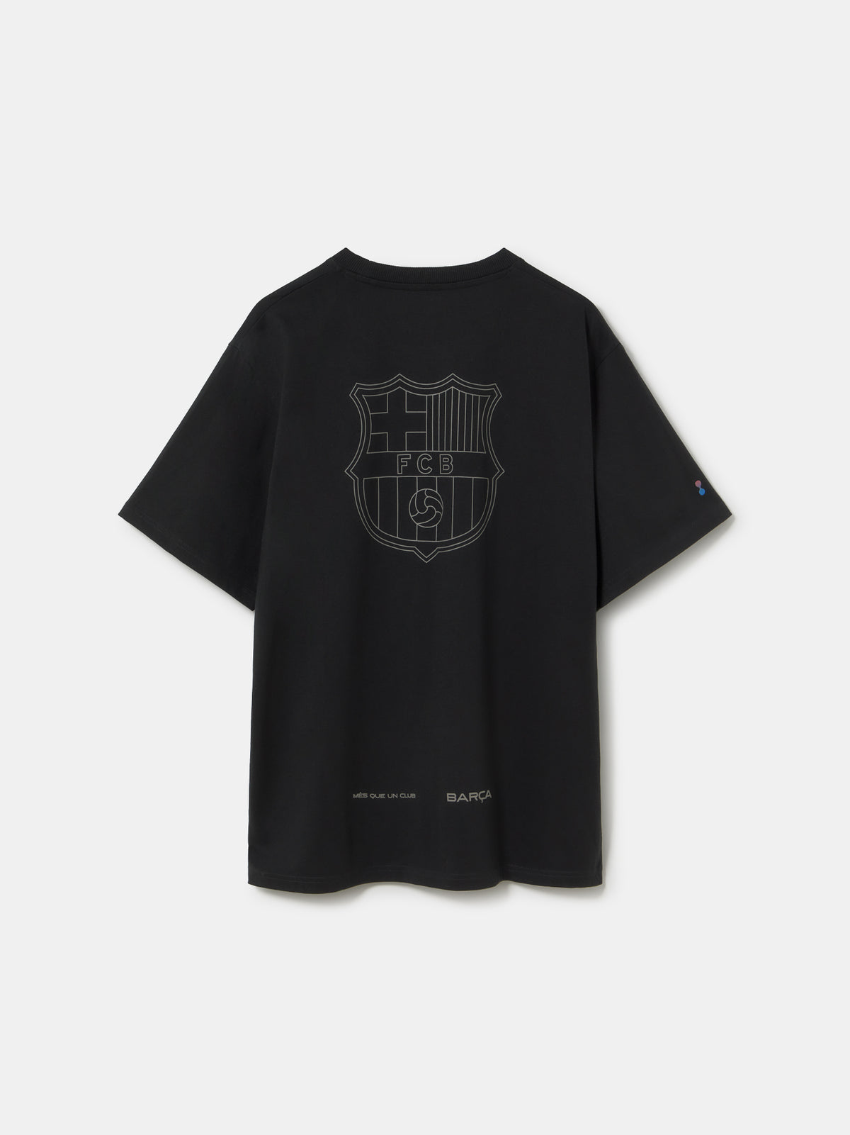 T-shirt Black Barça Organic Goals