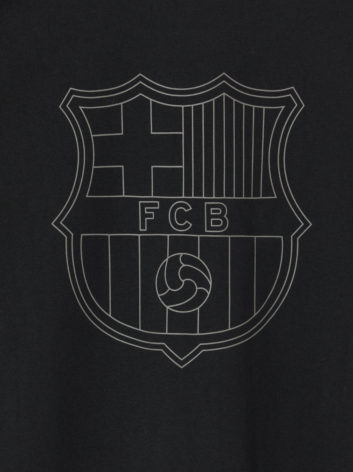 T-shirt Black Barça Organic Goals