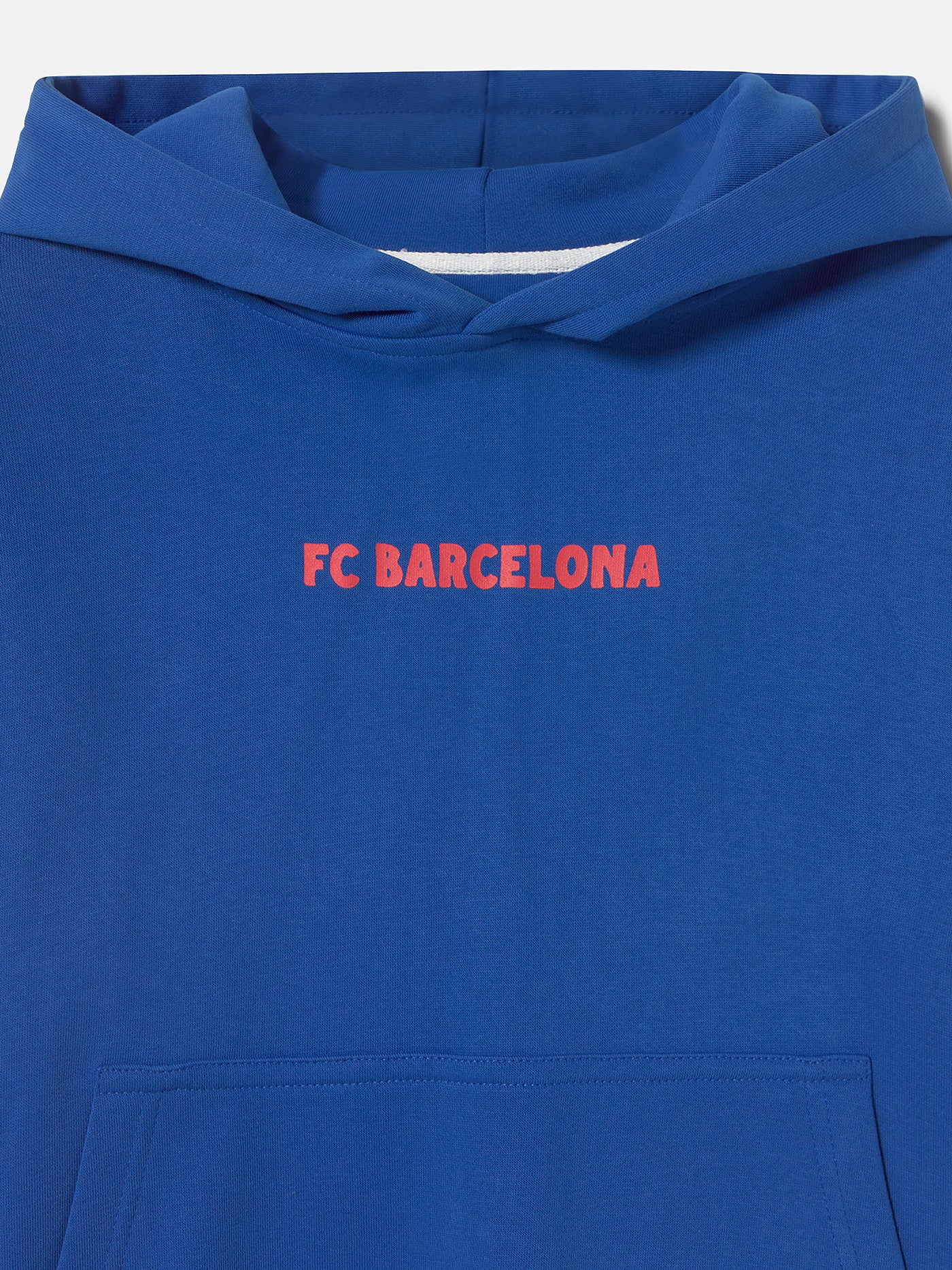 Sudadera azul Barça - Junior