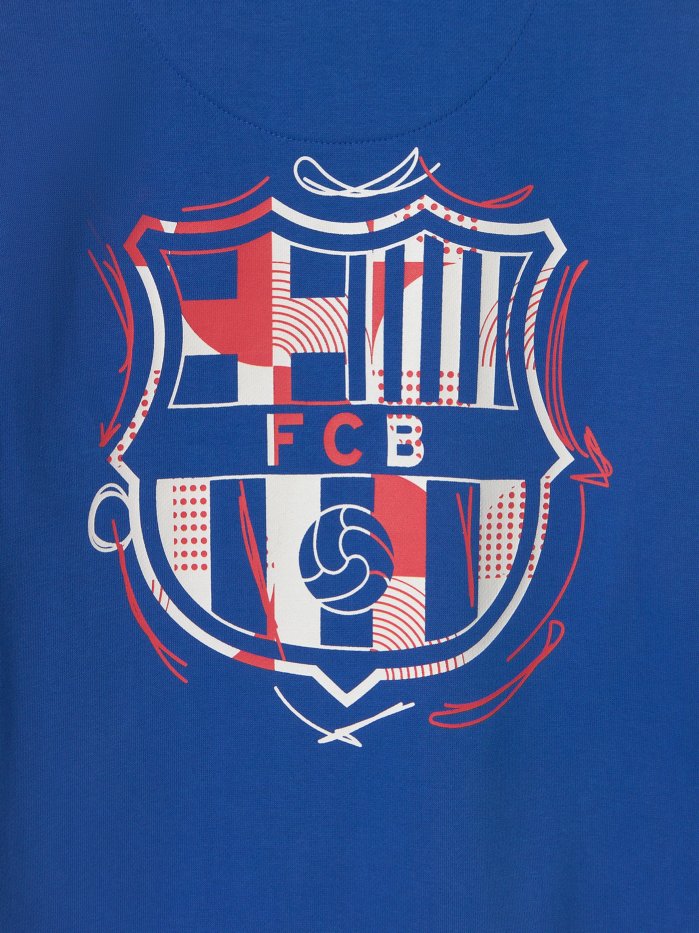 Sweat bleu Barça - Junior