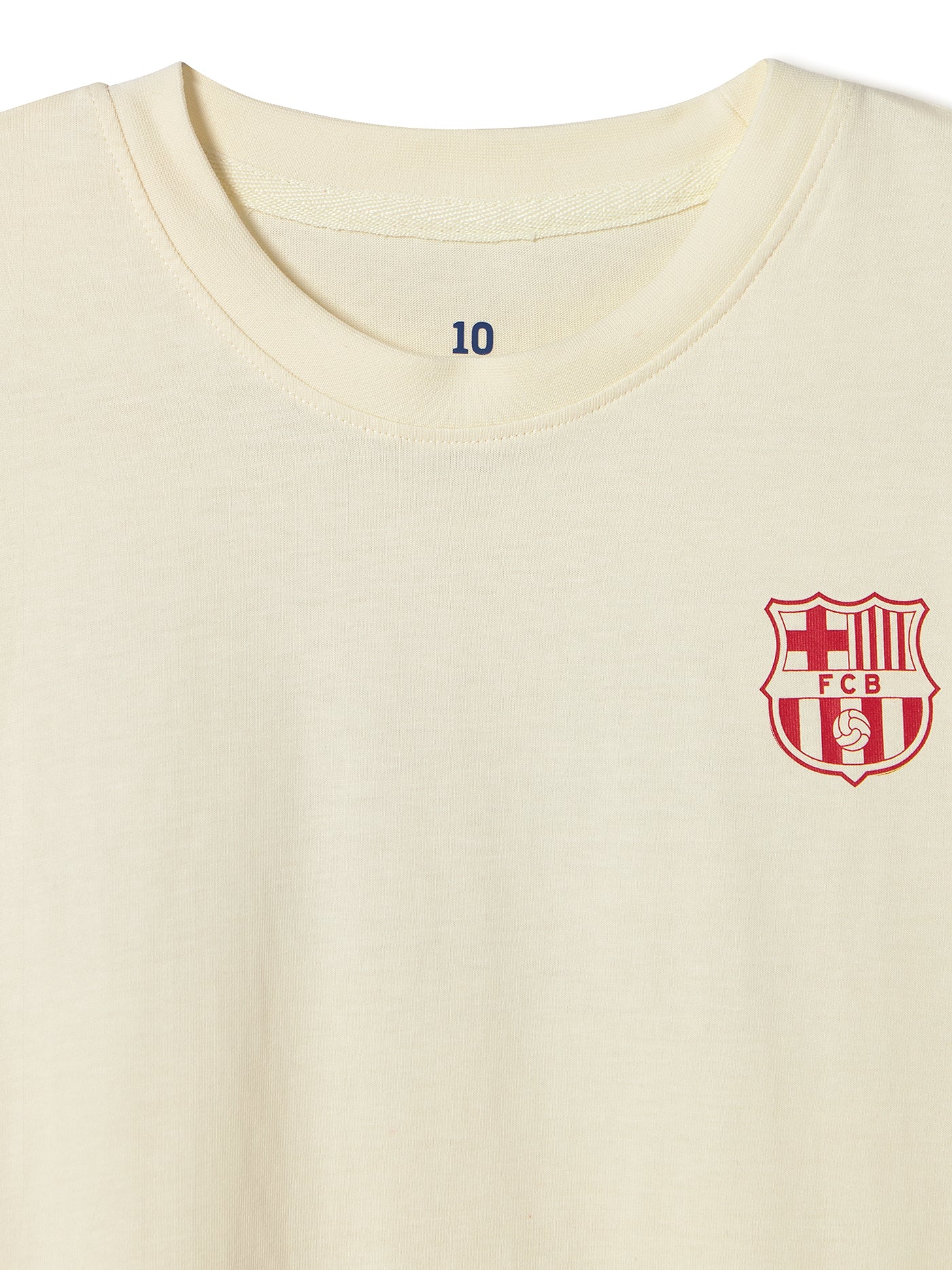 T-shirt écrue FC Barcelona - Enfants