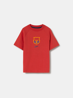 Camiseta Roja Barça - Niño/a