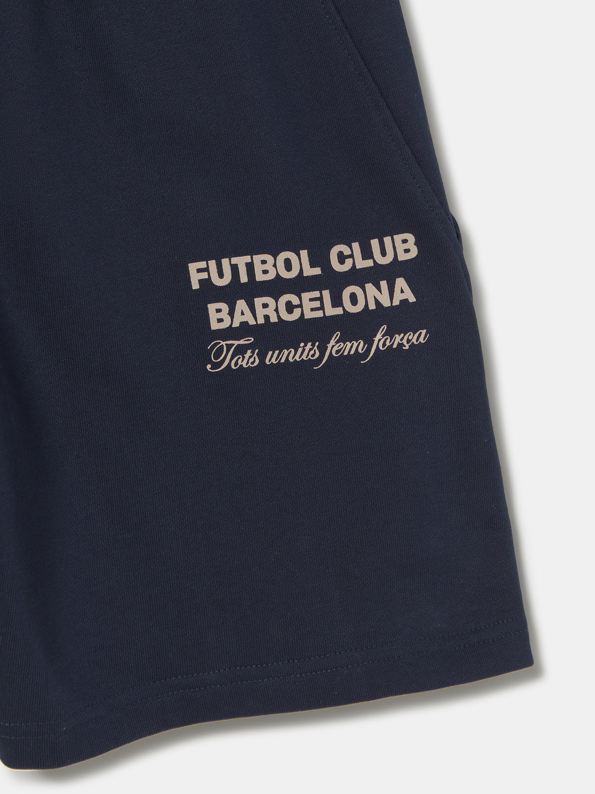 Shorts Navy Fan Club Barça - Junior