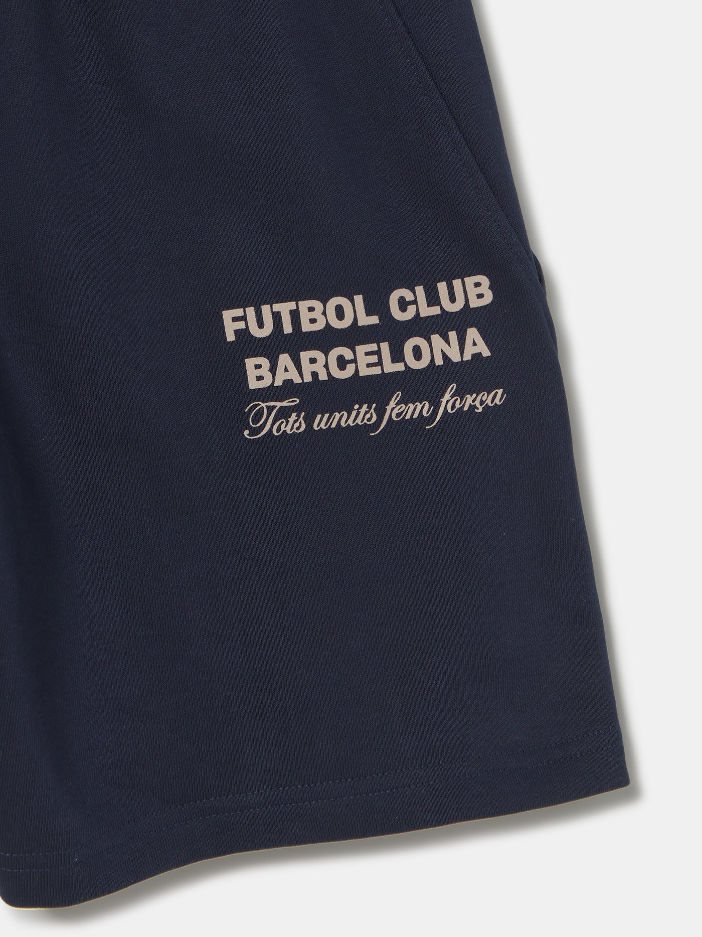 Shorts Navy Fan Club Barça - Junior