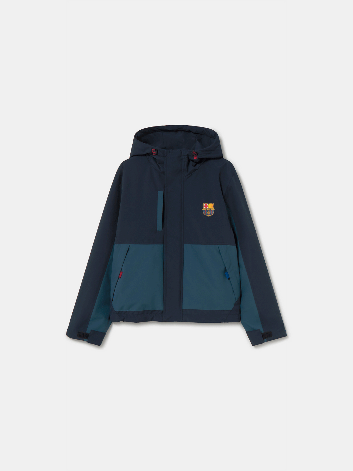 Light Jacket Navy Fan Club Barça - Junior