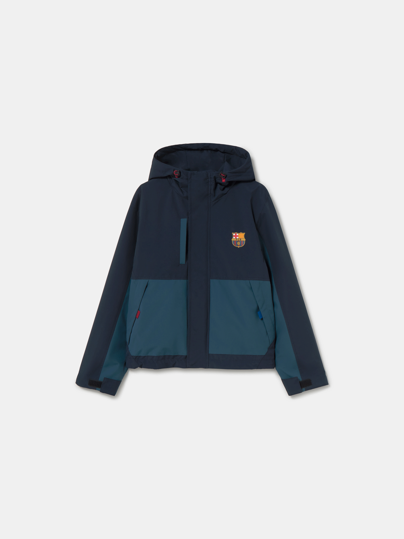 Light Jacket Navy Fan Club Barça - Junior