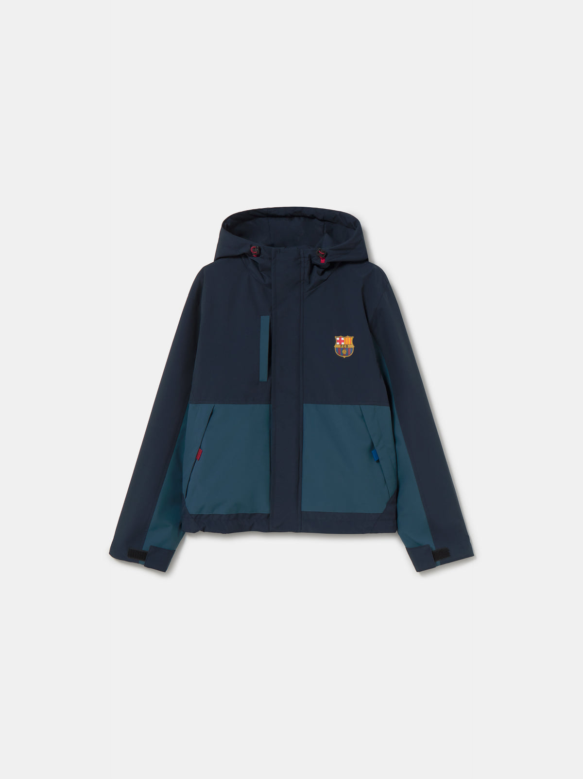 Light Jacket Navy Fan Club Barça - Junior